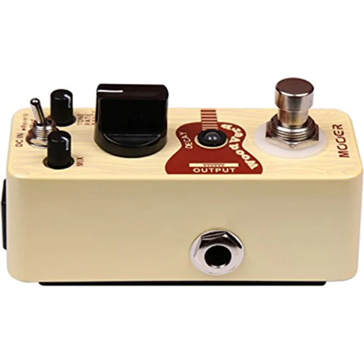 Mooer Woodverb Acoustic Reverb, Reverb-Effektpedal mit Decay-, Mix- und Tone-Regler, stabiler Metallgehäuse – Bild 3