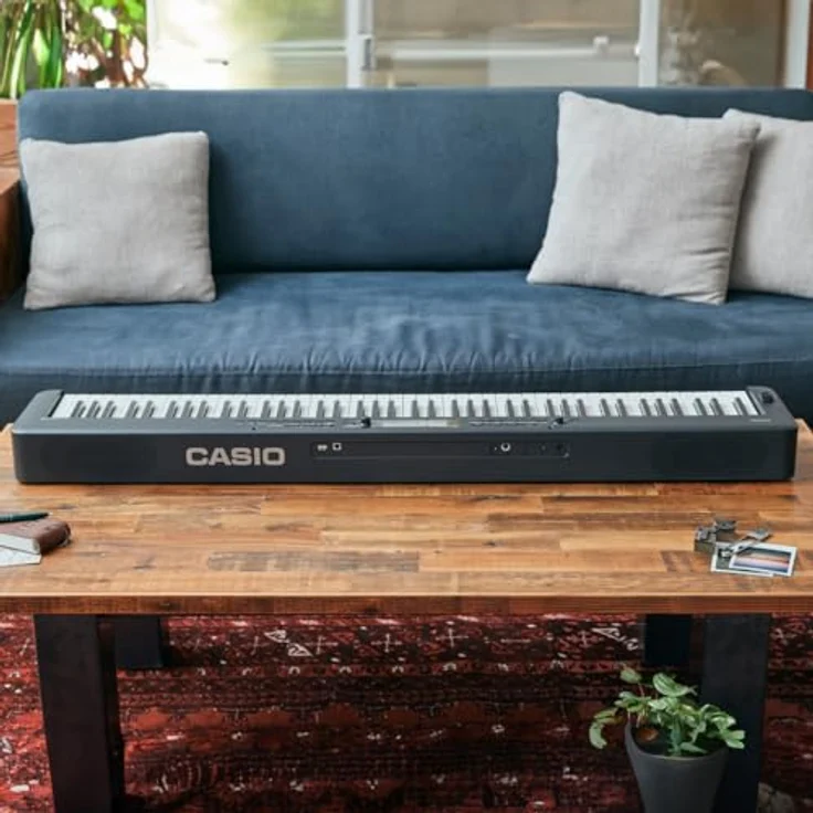 Casio CDP-S360 Digitalpiano, 88 Tasten mit Hammermechanik, 700 Sounds, Bluetooth-fähig, schwarz – Bild 9