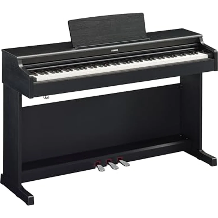 Yamaha YDP-165 B Arius, Digital Piano mit 88 gewichteten Tasten, 10 Sounds, 192-stimmig polyphon, schwarz – Bild 2