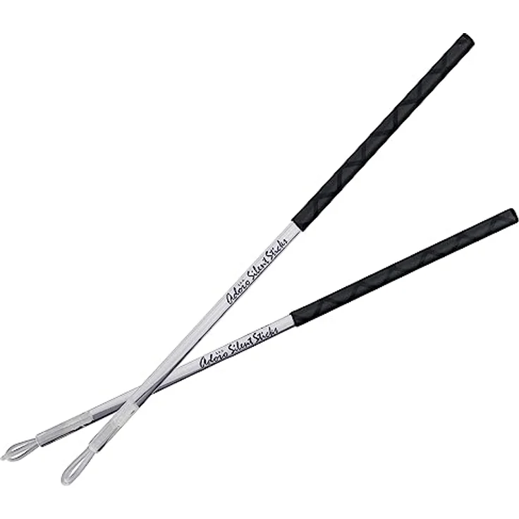 Adoro ASS Silent Percussion Sticks, leichtes Schlagzeugzubehör mit 11mm Schaft und Nylontip, reduziert Lautstärke um bis zu 80% – Bild 2