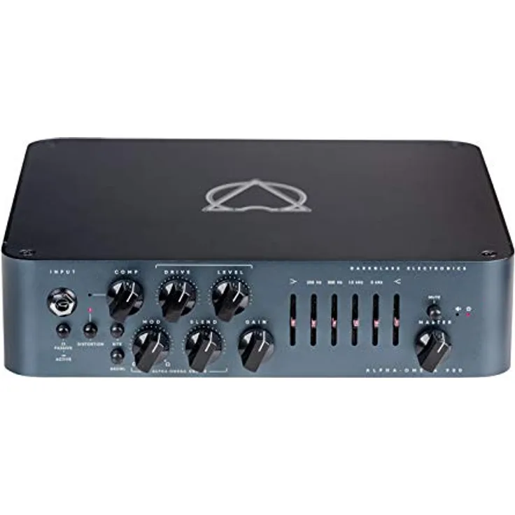 Darkglass Alpha·Omega 900, Transistor Bassverstärker mit Dual-Drive Engine, 900 Watt, inkl. Intelligent Footswitch, made in Finland