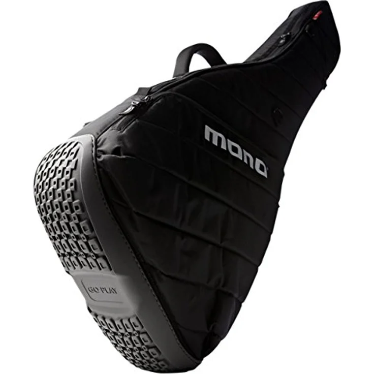 Mono Cases Vertigo Electric Guitar M80-VEG-BLK, professionelles Gigbag für E-Gitarre, 20mm Polsterung, wasserabweisendes Sharkskin Nylon, schwarz – Bild 1