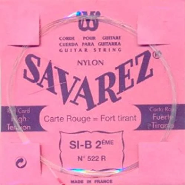 Savarez 522R ROPE SI-2, rotes Nylon-Rechtsseil mit flexibler Gestaltung und hoher Robustheit – Bild 1