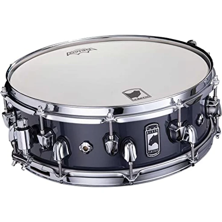 Mapex 14"x05" Razor Snare, Black Panther Serie, 6-lagiger Ahornkessel, Dark Grey, Cylinder Drive Snareabhebung, chrom Hardware – Bild 3