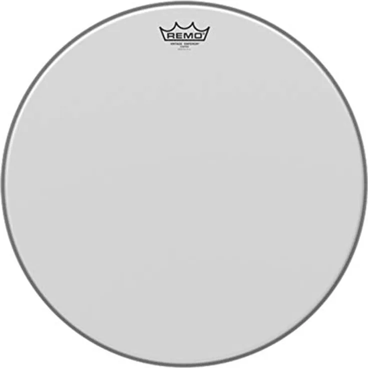 Remo 18" Vintage Emperor Coated, Schlagzeugfell aus 2-lagigem 7.5-mil Mylar® mit warmem Klang und langer Haltbarkeit