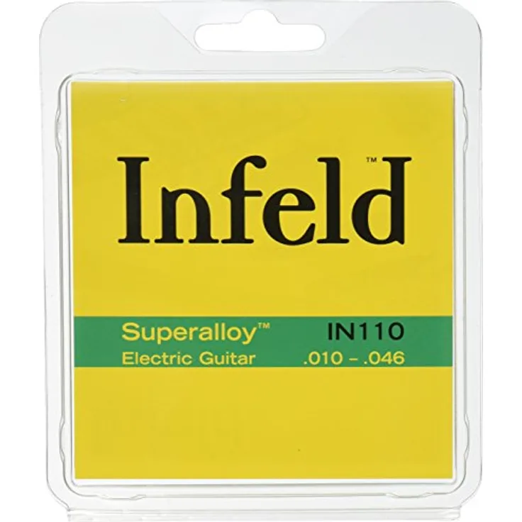 Thomastik IN110, E-Gitarren Saiten, INFIELD Series, 010-046, Superalloy Roundwound