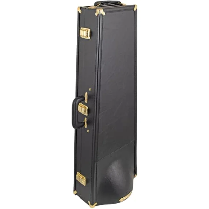 C.G.Conn 88 H Bb/F-Tenor Trombone, mit Quartventil, 8-1/2" Goldmessing Schallstück, klar lackiert, inkl. Conn 5G Mundstück und Deluxe Holz Koffer – Bild 5