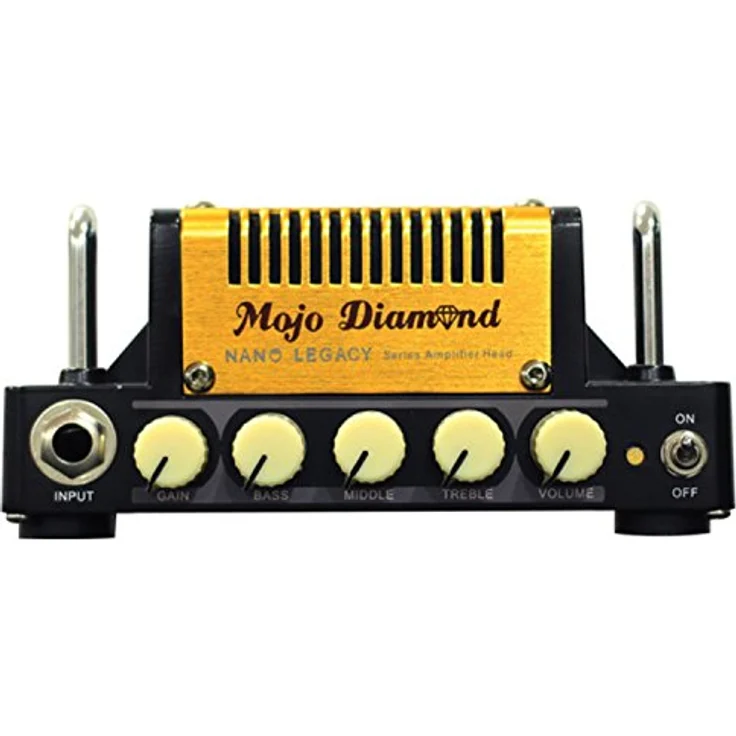 Hotone Nano Legacy Mojo Diamond, Mini E-Gitarrenverstärker mit 5 Watt Leistung, Vintage American Sound, 3-Band EQ, inkl. 18V DC Netzteil – Bild 2