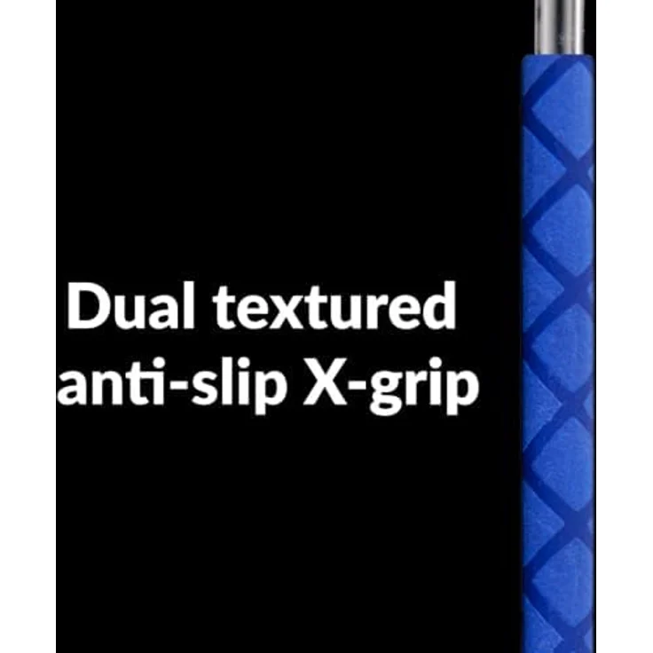 Adoro SSE Silent E-Sticks, Drumsticks mit 15,5 mm Schaft, optimiert für Gummipads, blauer Griff – Bild 6