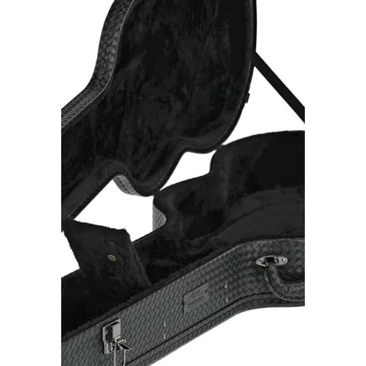 Manuel Rodriguez Vipera Classic Case, Gitarrenkoffer für Konzertgitarre mit schwarzem Lederimitat, 4 Schlösser, Zubehörfach und Hygrometer, 4,1 kg – Bild 10