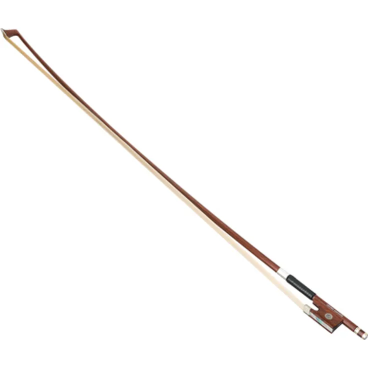 Artino Gavotte Violin Bow 4/4 SF, Geigenbogen mit runder Ipé Stange, Abalone Auge und Schlangenholz-Frosch