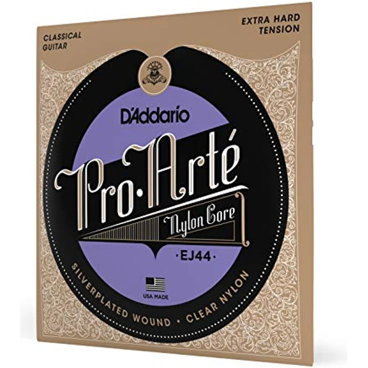 D'Addario EJ44 Pro-Arte Nylon-Saiten für Konzertgitarre, extra harte Spannung mit warmem Klang, Made in USA – Bild 1