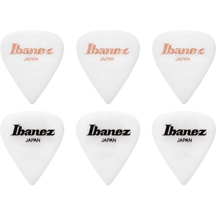 Ibanez P1000TH-C1 Tim Henson, Signature Plektrum Set mit 3x Pink & 3x Black, Teardrop-Form, 1,11mm Stärke, Made in Japan – Bild 2
