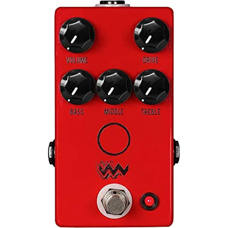 JHS Pedals Angry Charlie V3, Overdrive-Pedal für E-Gitarre mit True Bypass, made in USA