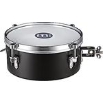 Meinl Percussion Drummer Snare Timbales, Trommel mit 8 Zoll Durchmesser, Snare-fähig, Stahl, Schwarz (MDST8BK)