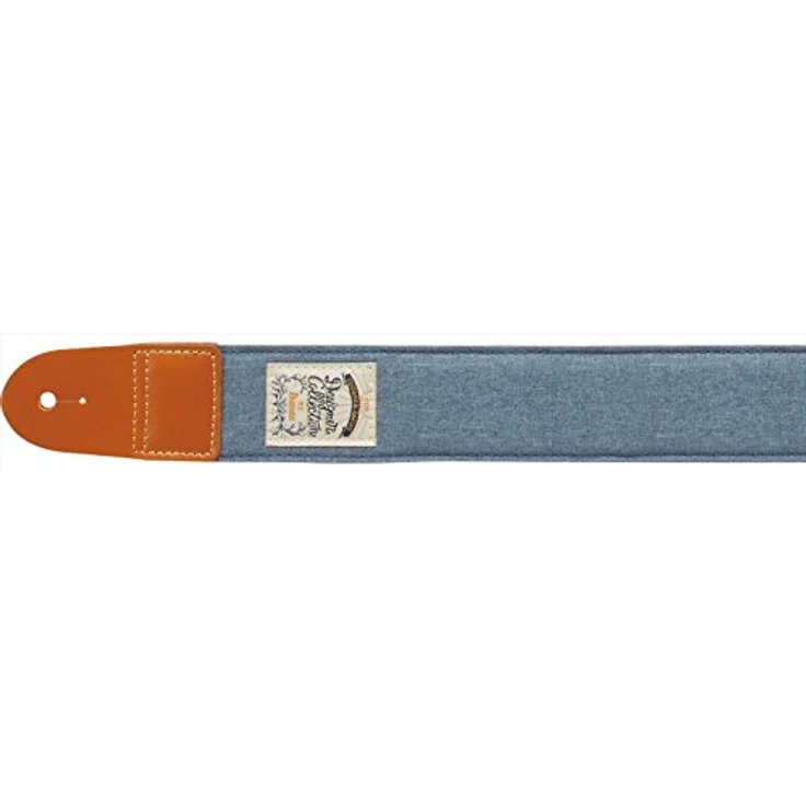Ibanez DCS50D-LBL Designer Strap, Gitarrengurt in Light Blue, verstellbar bis 1700 mm, 50 mm breit, mit Lederenden – Bild 2