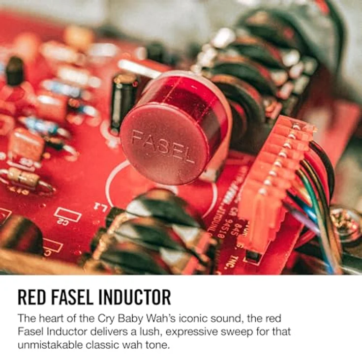 Dunlop Zakk Wylde Cry Baby Wah, WahWah-Pedal mit erweitertem Low-End, Silber-grau – Bild 9