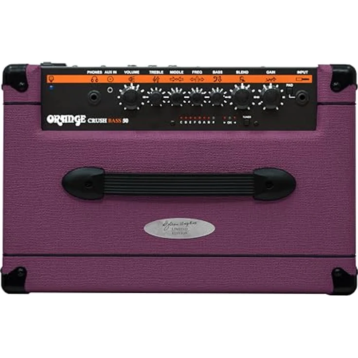 Orange Crush Bass 50 Glenn Hughes LTD, 50 Watt Bass Combo mit 1x 12" Lautsprecher, FX-Loop, eingebautem Stimmgerät und CabSim – Bild 7