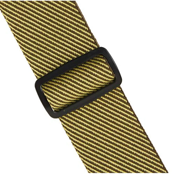 Ernie Ball E-Guitar Strap 4100 Vintage Tweed, Gitarrengurt mit Lederenden, stufenlos verstellbar von 104 cm bis 183 cm, Farbe Vintage Tweed – Bild 4
