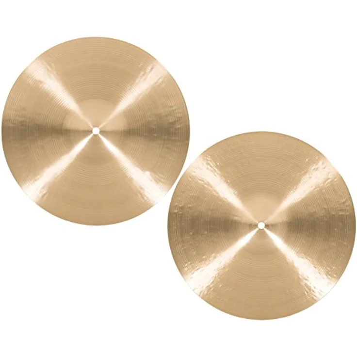 Meinl Cymbals Byzance Traditional Hihat Thin 14 Zoll, handgehämmert aus B20 Bronze, traditionelles Finish, schnelles und spritziges Spiel, vielschichtiger Sound – Bild 3