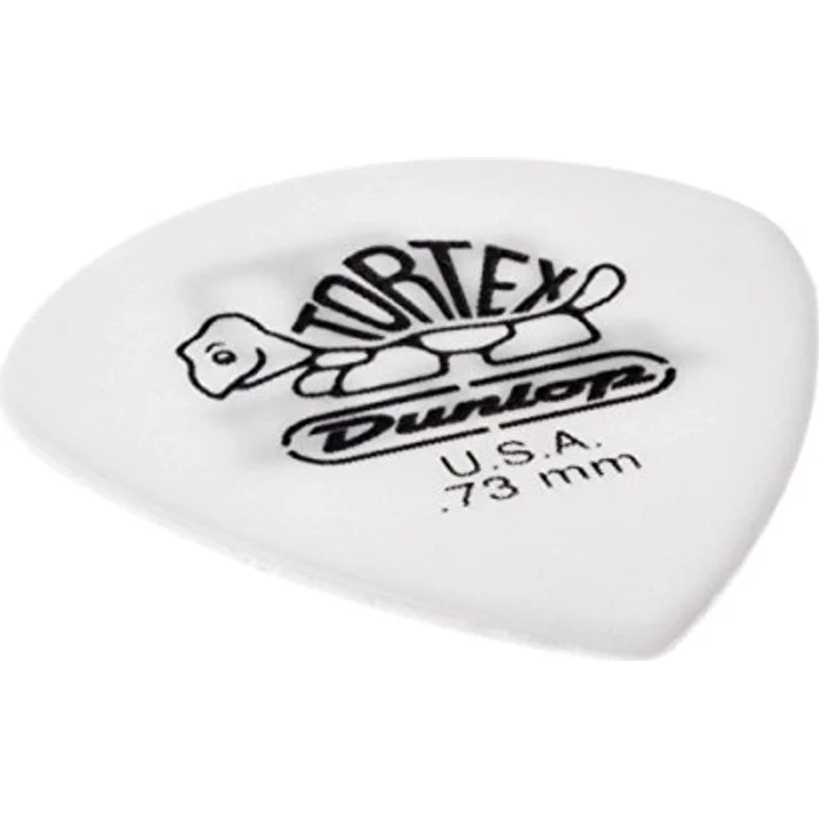 Dunlop Tortex Jazz III White, Plektrum Set 0,73mm, 12 Stück, made in USA – Bild 3