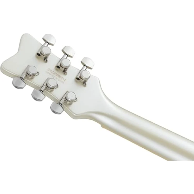 Gretsch EMTC Premier Jet VTG PRL, E-Gitarre mit Mahagoni-Korpus und Ahorn-Decke, Vintage Pearl – Bild 6