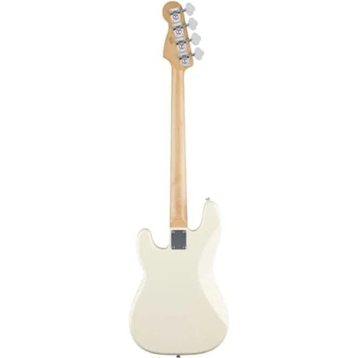 Fender Standard Precision Bass, E-Bassgitarre in Olympic White – Bild 2