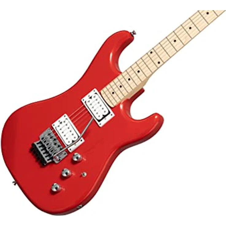 Kramer Guitars Pacer Classic SR, E-Gitarre im ST-Style, Erle Korpus, Ahorn Hals und Griffbrett, Scarlet Red Metallic – Bild 2