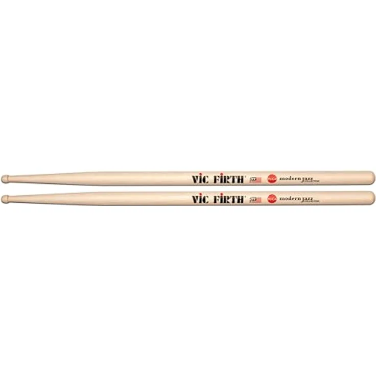 Vic Firth Modern Jazz MJC4, Drumsticks aus Ahornholz mit faßförmigem Kopf, 41,59 cm Länge, 15,1 mm Durchmesser