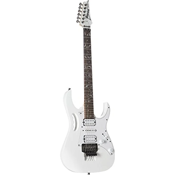 Ibanez JEMJR-WH Steve Vai Jem Jr. E-Gitarre in Weiß mit ausgewogener Verarbeitung und hochwertigen Materialien – Bild 1