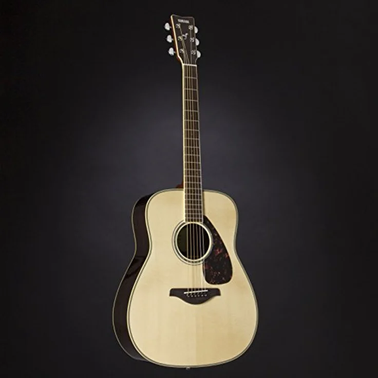 Yamaha FG830 NT, Westerngitarre mit massiver Fichtendecke, Palisanderboden, Nato-Hals, Natural Finish – Bild 9