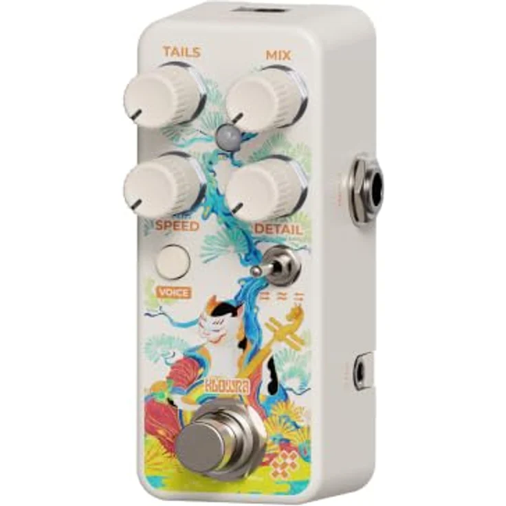 Klowra South Zoo Voice Synth, digitales polyphones Voice-Synth-Pedal mit Triple-Voice-Synthese und USB-C-Anschluss – Bild 1