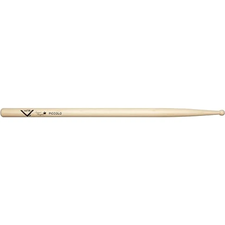 Vater Piccolo Maple Drum Sticks, Ahornholzstäbe mit Holz Kopf, 16" Länge, Durchmesser 0.640" – Bild 2