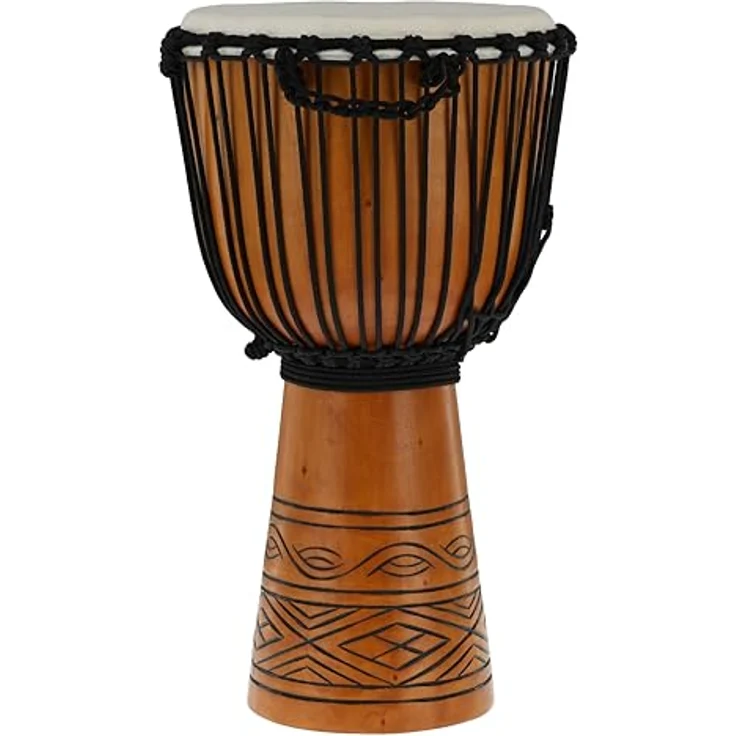 GEWA Liberty Djembé Urban Series, Korpus aus Mahagoni, Durchmesser 13" (33 cm), Höhe 25" (63,5 cm), 24 Rope Runners, authentischer Klang mit Ziegenfell – Bild 1