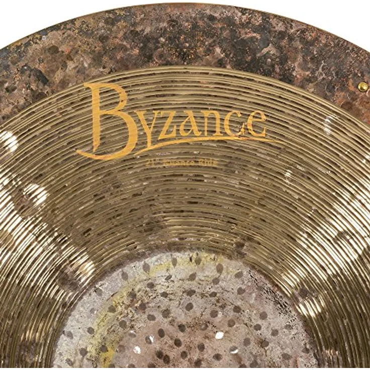 Meinl 21" Byzance Nuance Ride, Handgefertigtes Schlagzeugbecken mit traditioneller Ausführung und warmem Soundcharakter, Ralph Peterson Jr. Signature – Bild 4
