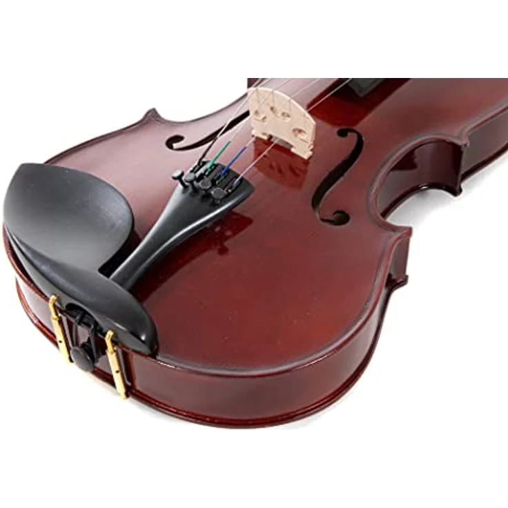 Gewa Pure Violaset HW 39,5cm, mit massiver Fichtendecke und dunkelrotbraunem Lack, inklusive Massaranduba-Bogen und Leicht-Etui – Bild 5
