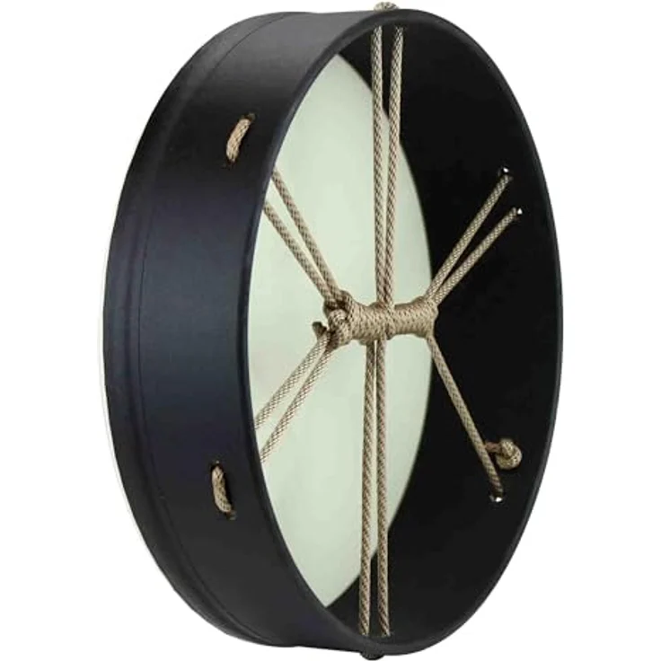 Remo Buffalo Drum 22"x3,5" Comfort, Percussion mit Acousticon Kessel und Matte Black Finish, inkl. Schlägel – Bild 3