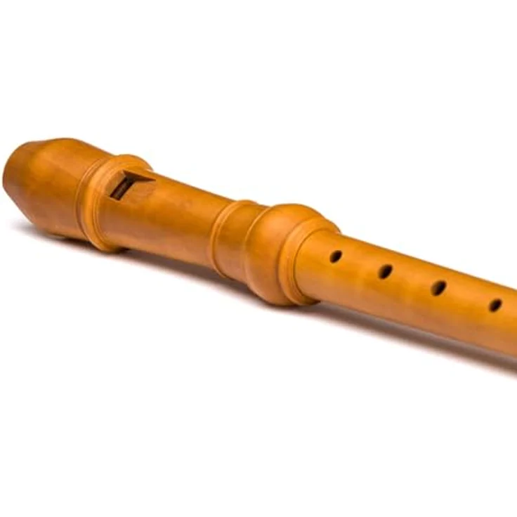 Mollenhauer 5107 Denner Sopranblockflöte, 3-teilig aus Birnbaum mit barocker Griffweise und Doppelloch, a1 = 442 Hz, inklusive Baumwolltasche – Bild 5