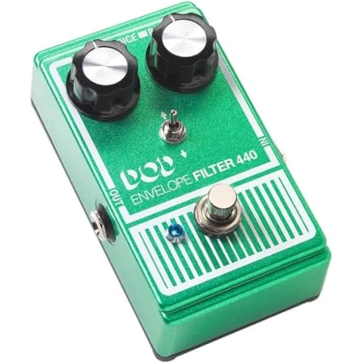 Digitech DOD Envelope Filter 440, Band Pass Filter Pedal mit True Bypass, leichtes Aluminium Gehäuse, verbesserte Schaltung – Bild 2