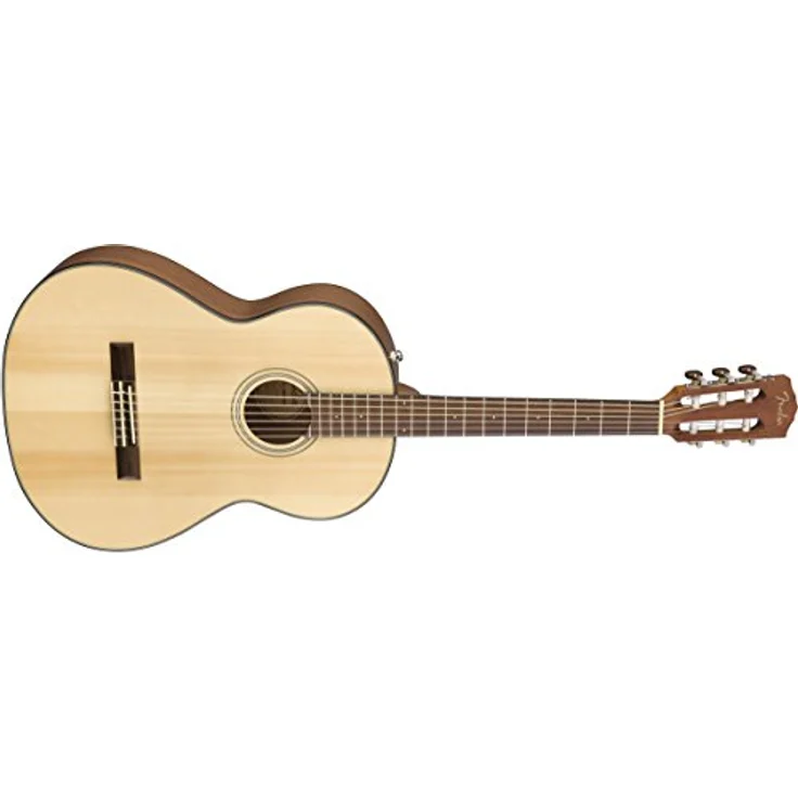 Fender CN-60S Natural WN, Konzertgitarre mit massiver Fichtendecke, Mahagoni-Boden und -Zargen, Walnussgriffbrett, Natur Hochglanz-Finish – Bild 2