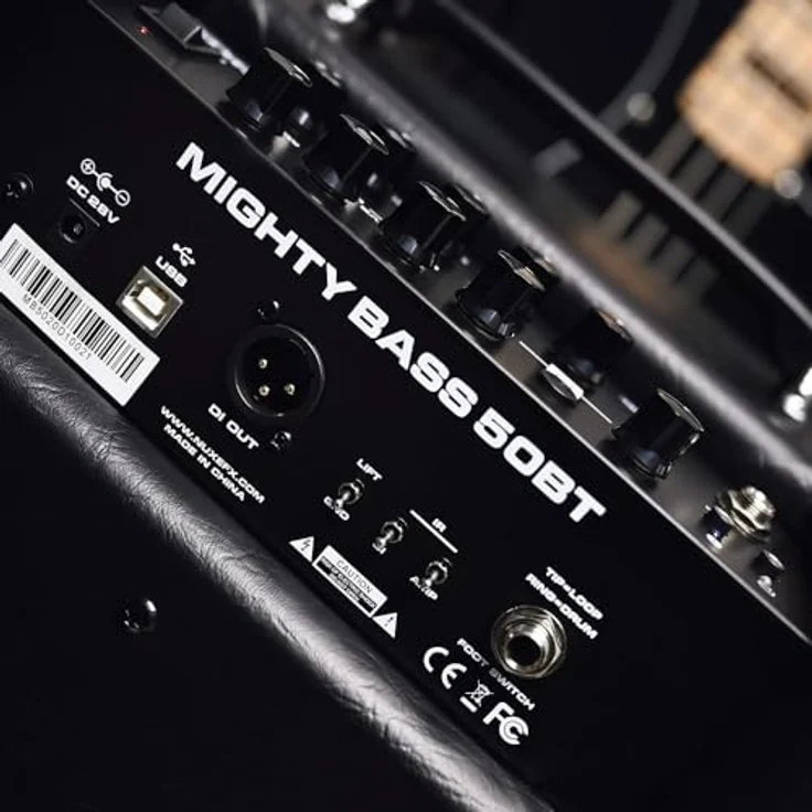 Nux Mighty Bass 50BT, Kompakter E-Bass-Combo-Verstärker mit 50 Watt, Bluetooth, Looper und Drum-Maschine – Bild 6