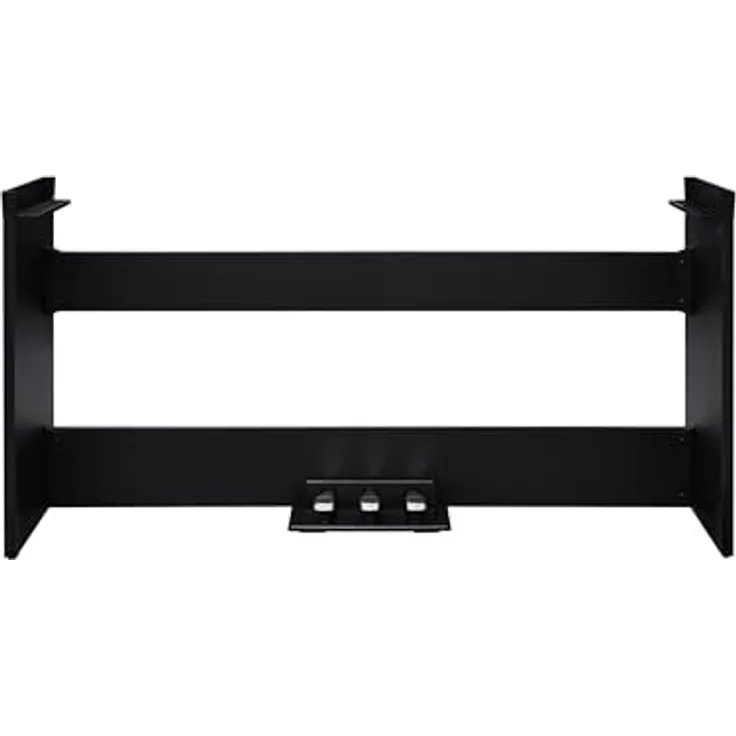 Kurzweil ST-3-LB, installierbarer Keyboardständer für KaE1 Digitalpiano mit Pedalen, schwarz, 1315 x 685 x 330 mm, 9,5 kg