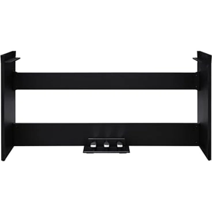 Kurzweil ST-3-LB, installierbarer Keyboardständer für KaE1 Digitalpiano mit Pedalen, schwarz, 1315 x 685 x 330 mm, 9,5 kg – Bild 1