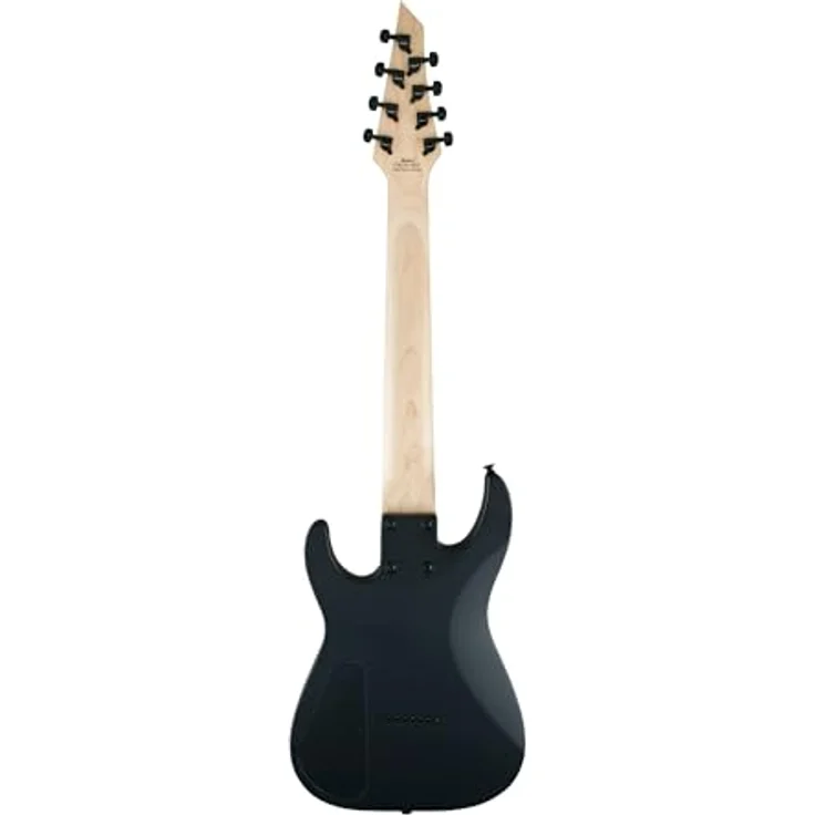 Jackson JS32-8 Dinky DKA, 8-saitige E-Gitarre mit Pappel Korpus, satin schwarzem Finish, 2x Humbuckern und Amaranth Griffbrett – Bild 2