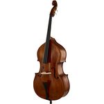 Meister Rubner Double Bass No.66 3/4, vollmassives Konzertinstrument mit gewölbtem Pappelboden, Ebenholzgriffbrett und goldbrauner Handlackierung