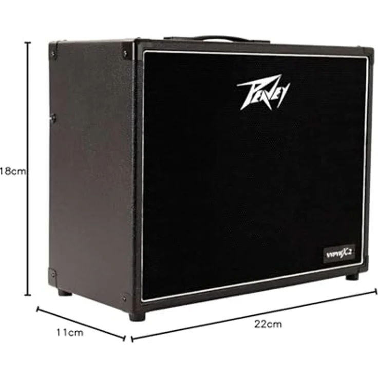 Peavey Vypyr X2, Modelling-Combo für E-Gitarre, Bass und Akustikgitarre, 60 Watt RMS, 12" Lautsprecher, 36 Amp-Modelle, 26 Effekte, Schwarz – Bild 10