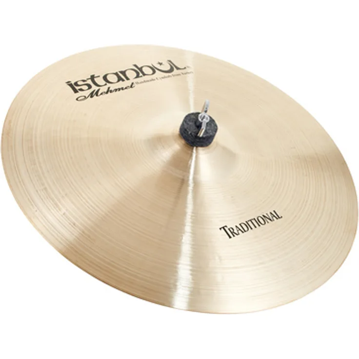 Istanbul Mehmet 17" Medium Crash Traditional, Schlagzeugbecken mit schnellem Ansprechverhalten und tiefem Grundton