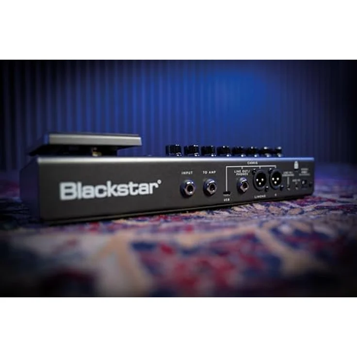 Blackstar IDX:Floor Two, Gitarren-Multieffektpedal mit 3 Röhrenemulationen und über 35 editierbaren Effekten, Schwarz – Bild 6
