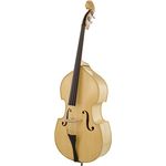 Thomann 33NA 3/4 Europa Kontrabass, vollmassiv mit massiver Fichtendecke und Ahornrücken, natur/blond