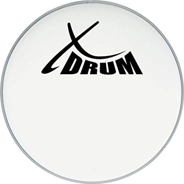 XDrum Coated Bass Drum Fell 20", weiß, Aufgeraute Mylar-Schicht für offenen, warmen Klang